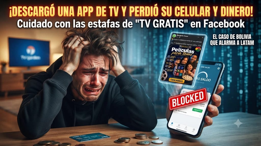 Descargo una app para ver televisión gratis y terminó perdiendo el control de su celular y su dinero 1 Descargo una app para ver television gratis y termino perdiendo el control de su celular y su dinero
