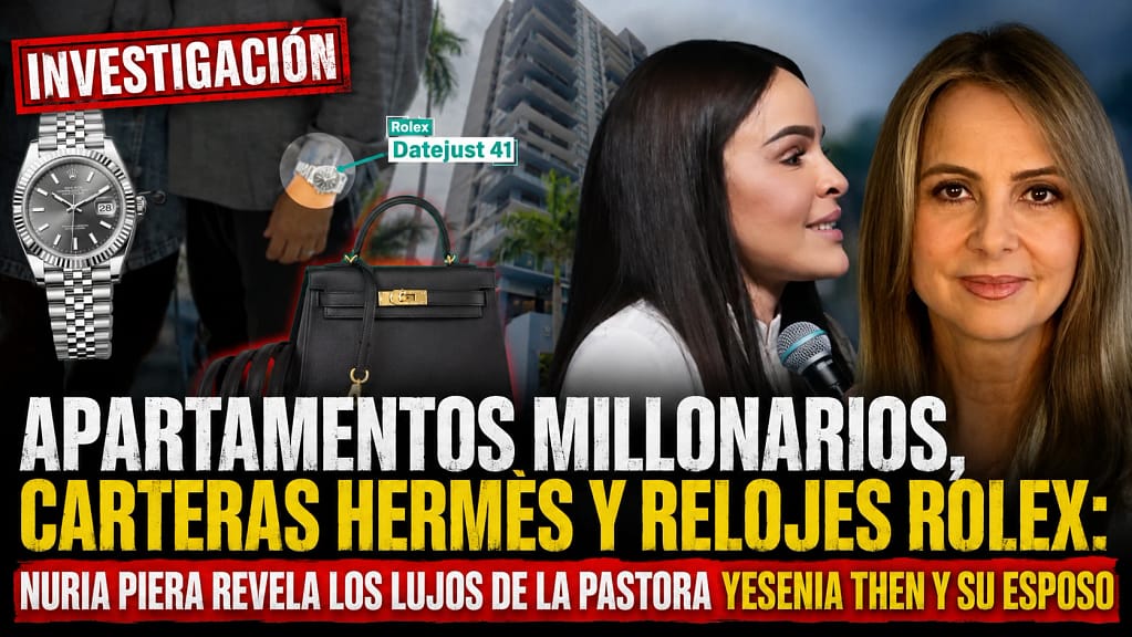 Periodista Nuria Piera Investiga a Pastora Yesenia Then y Revela Toda la Verdad 1 Nuria Piera analizando la investigación sobre el ministerio de Yesenia Then