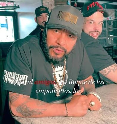 14544 Roque de los Empolvados, amigo de Emiliano Aguilar, en foto grupal.
