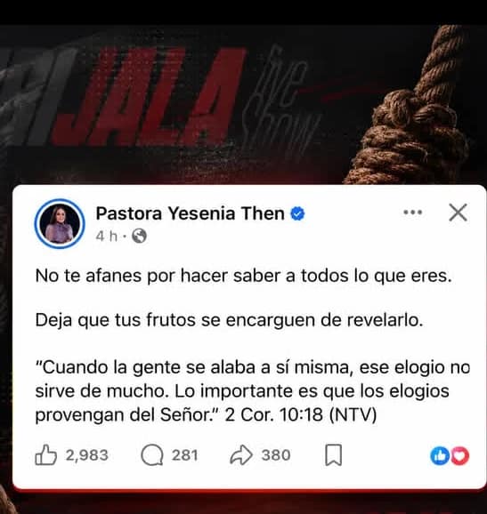 Periodista Nuria Piera Investiga a Pastora Yesenia Then y Revela Toda la Verdad 3 16128