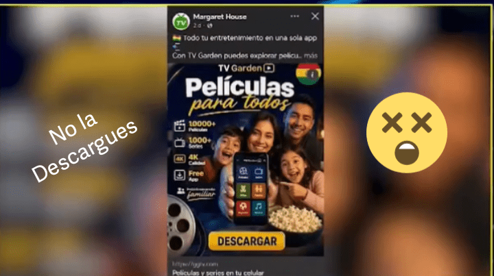 estafa de aplicación para ver tv gratis elfanviralmx.com estafa de aplicacion para ver tv gratis